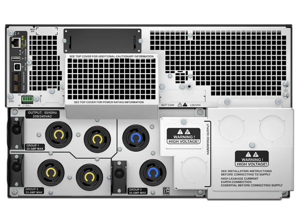 Sistema de Respaldo de Energía APC SRT 8000VA RM con Voltaje 208V