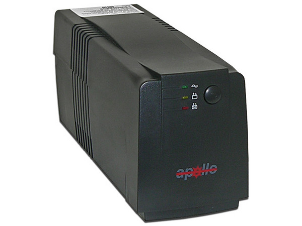 UPS Apollo 6 Contactos, Regulador, Protección de Red, puerto USB, 650VA/390W.