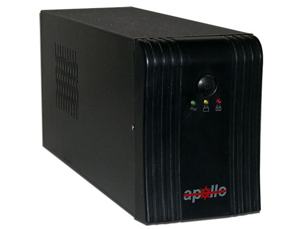 UPS Apollo, 6 Contactos, Protección para Línea Telefónica y Red, 1000VA/600W.