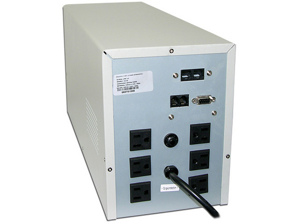 UPS Apollo, 6 Contactos, Protección para Línea Telefónica y Red, 2000VA / 1300W.