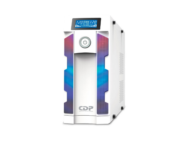 No Break CDP GSMART1516, 1500 VA / 900 W, UPS Smart, AVR, 16 Salidas, Puerto de Carga USB (8 USB-A y 2 USB-C), Luz RGB, Pantalla LCD, 120 Vca.