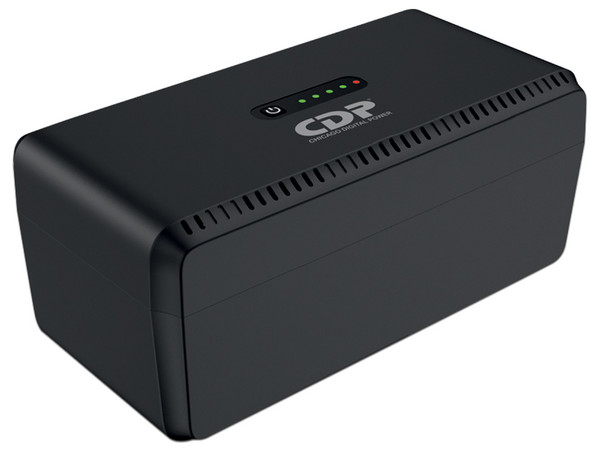 Mini UPS CDP MINIUPS20KmAh de 20,000mAh, 2 USB, 3 DC y 2 PoE, Ideal para Routers o Cámaras.