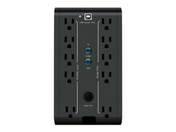 No Break CDP R-SMART751 de 750VA (350W), 5 contactos con respaldo de batería y regulador AVR, 5 Contactos con supresión de picos.