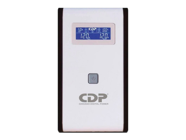 No Break CDP R-SMART751 de 750VA (350W), 5 contactos con respaldo de batería y regulador AVR, 5 Contactos con supresión de picos.