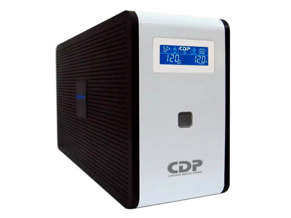 No Break CDP R-SMART751 de 750VA (350W), 5 contactos con respaldo de batería y regulador AVR, 5 Contactos con supresión de picos.