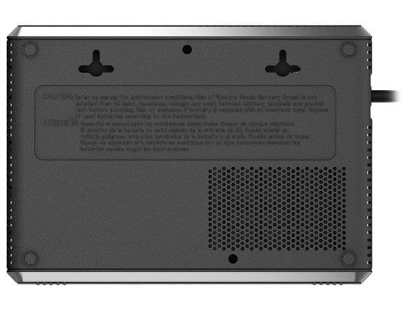 Regulador CDP RUPR604, 600VA/300W, Entrada de 120V, 4 Puertos NEMA 5-15R, Color Negro.