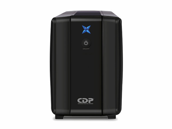 UPS CDP R-UPR758 de 750VA / 375W con 8 Salidas NEMA 5-15R, AVR integrado. Color Negro.