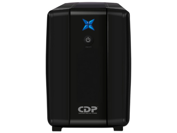 UPS CDP R-UPR1008 de 1000VA / 500W, con 4 Salidas de Batería/Regulación y 4 Salidas de Supresión.