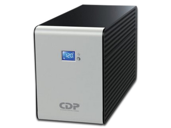 UPS CDP R-SMART 1510 de 1500VA (900W), 5 x NEMA 5-15R (respaldo de batería), 5 x NEMA 5-15R (regulador y supresión de picos).