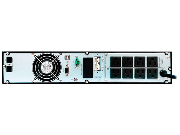 UPS Online de doble conversión CDP UPO11-1RTAX de 1000VA (900W) con 8 contactos Nema 5-15R.
