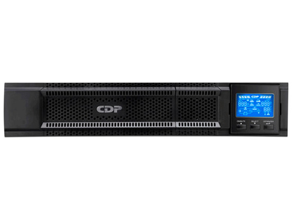 UPS Online de doble conversión CDP UPO11-1RTAX de 1000VA (900W) con 8 contactos Nema 5-15R.