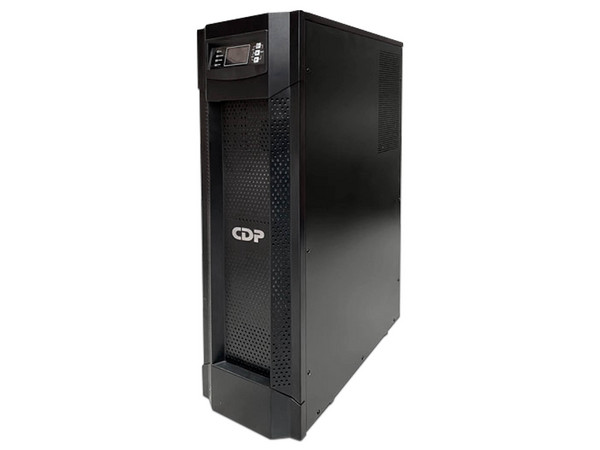 UPS CDP UPO22-10, Doble Conversion Online, 10 KVA, 10 KW, Factor de Potencia 1.0, Torre con Pantalla LCD, Transformador de Aislamiento, 208 V, Bateria VRLA 9 Ah, IP20.