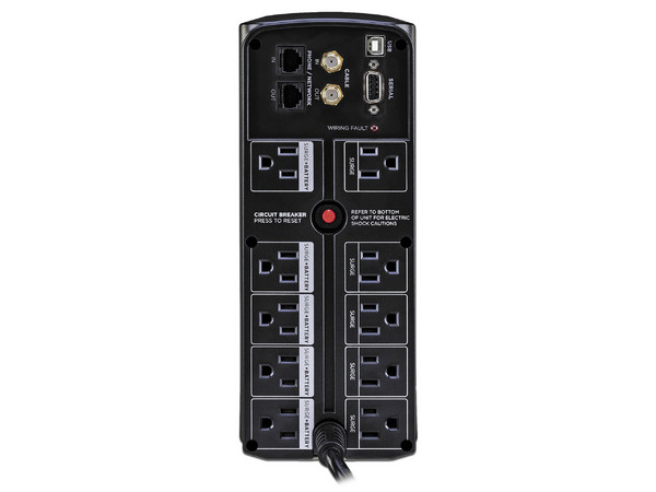 UPS CyberPower de 1350VA/810W, Pantalla LCD.