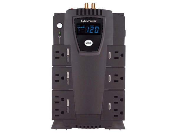 UPS CyberPower CP685AVRLCDa de 685VA/390W, 8 Contactos NEMA 5-15R.