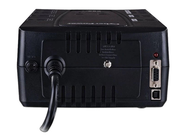 UPS CyberPower CP825AVRLCDa, 825VA/450W, con 8 Contactos NEMA 5-15R, Color Negro.