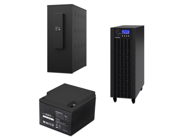 UPS NoBreak CyberPower de 30000VA/27000W Trifásico, Voltaje de Entrada 120V Línea Neutro, 220V Línea Línea, Incluye Gabinete y Banco de Baterías.