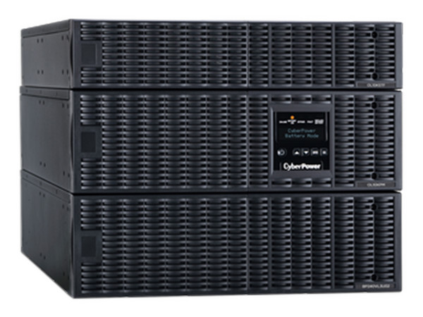 UPS CyberPower OL10KRTF, 10000VA/10000W, con 10 Contactos NEMA 5-20R, USB, RS232, Protección RJ11/RJ45. Color Negro