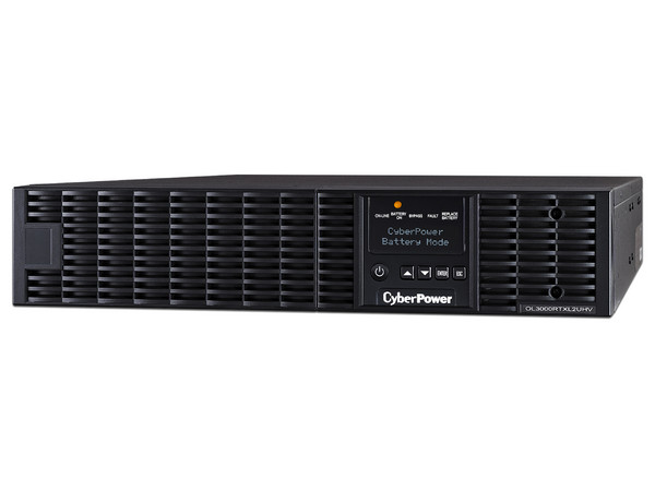 UPS CyberPower OL3000RTXL2UHV, 3000VA / 2700W,  2 contactos tipo NEMA L6-20R, 1 contacto tipo NEMA L6-30R.