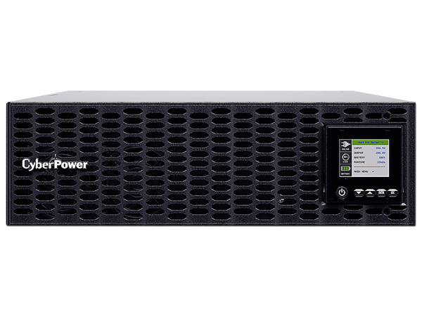 UPS CyberPower OL6KRTHDL, 6000VA/6000W, 2 Contactos NEMA L6-20R, 2 Contactos NEMA L6-30R, USB, Pantalla LCD. Color Negro.