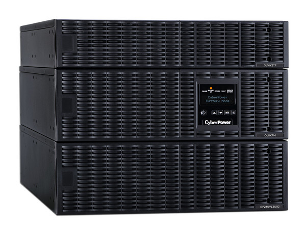 No-Break CyberPower OL8KRTF, 8000VA (8000W), con 6 contactos NEMA 5-20R, 220V.