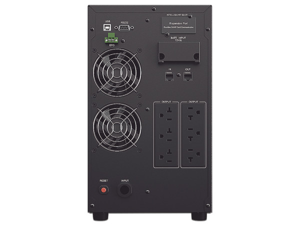 UPS  CyberPower de 2,000VA / 1,800Watts con 4 contactos, doble conversión, 120V.