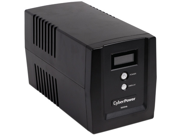 UPS CyberPower OM1500ATLCDA, 1500VA (900Watts) con 8 Conexiones NEMA 5-15R , USB. 2 años de garantía (1 año en batería).