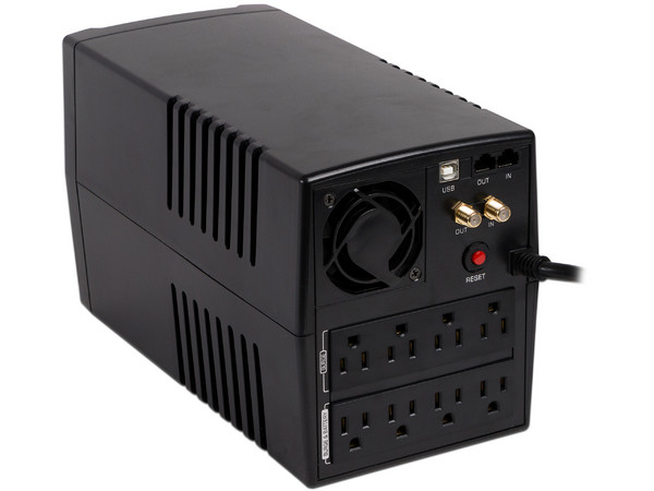 UPS CyberPower OM1500ATLCDA, 1500VA (900Watts) con 8 Conexiones NEMA 5-15R , USB. 2 años de garantía (1 año en batería). (Caja abierta)
