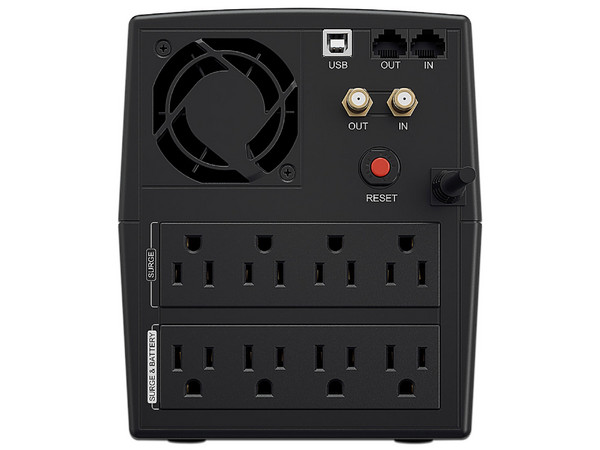 UPS CyberPower OM1500ATLCDA, 1500VA (900Watts) con 8 Conexiones NEMA 5-15R , USB. 2 años de garantía (1 año en batería). (Caja abierta)
