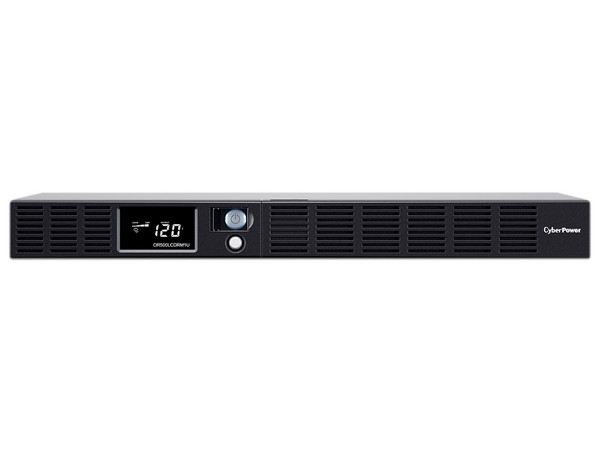 UPS NoBreak CyberPower OR500LCDRM1Ua de 500VA (300W) con 6 contactos Nema 5-15R.
