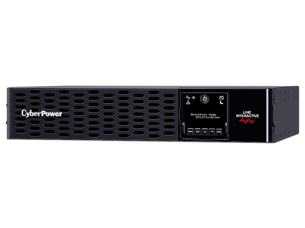 UPS CYBERPOWER PR1500RT2U línea interactiva, 1500VA (1500Watts) con 8 contactos NEMA 5-15R, 120V.