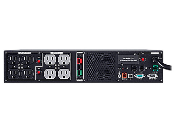 No-Break CyberPower PR1500RTXL2U, 1500VA (1500W), con 8 contactos NEMA 5-15R.