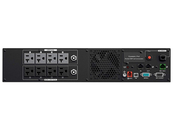 No-Break CyberPower PR2200RT2U, 2200VA (2200W), con 8 contactos NEMA 5-20R.