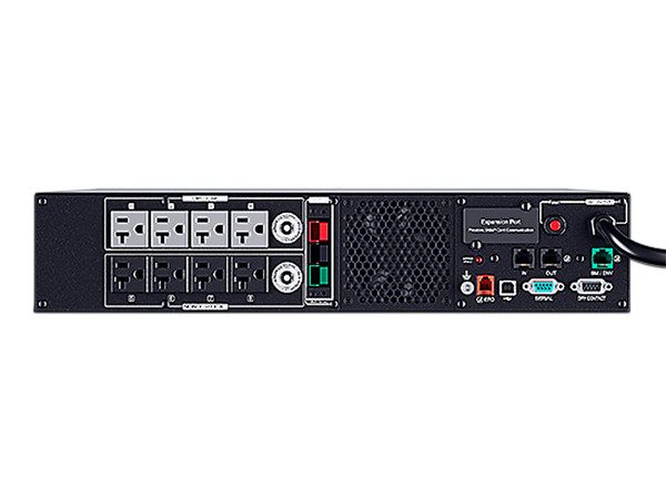 UPS CyberPower PR2200RTXL2U, 2200VA/2200W de onda Sinusoidal, con 8 contactos NEMA 5-20R.