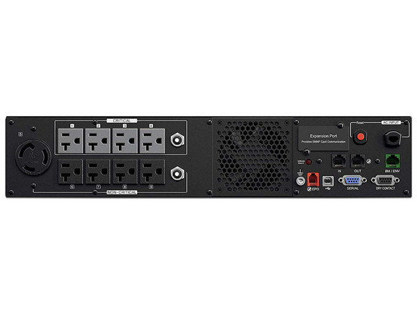 No-Break CyberPower PR3000RT2U, 3000VA (3000W), con 8 contactos NEMA 5-20R.
