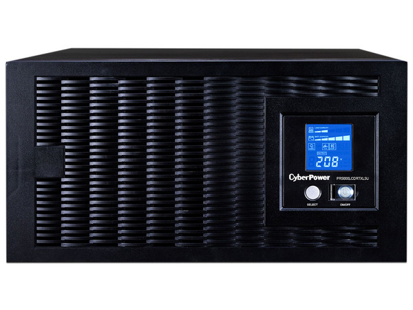 UPS CyberPower PR5000LCDRTXL5U de 5000VA/4500Watts con 5 contactos.