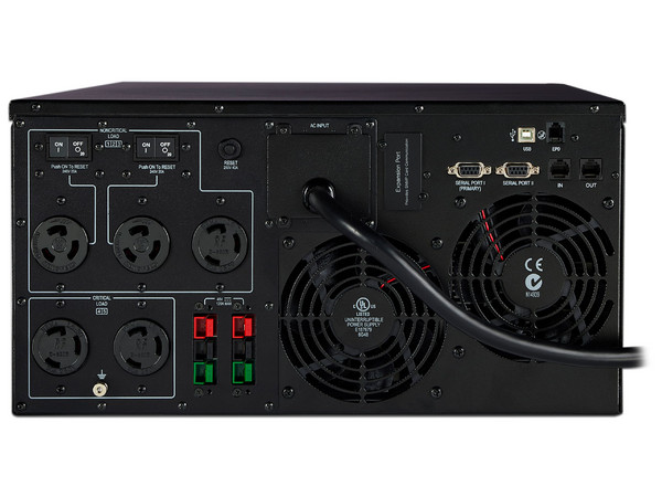 UPS CyberPower PR5000LCDRTXL5U de 5000VA/4500Watts con 5 contactos.