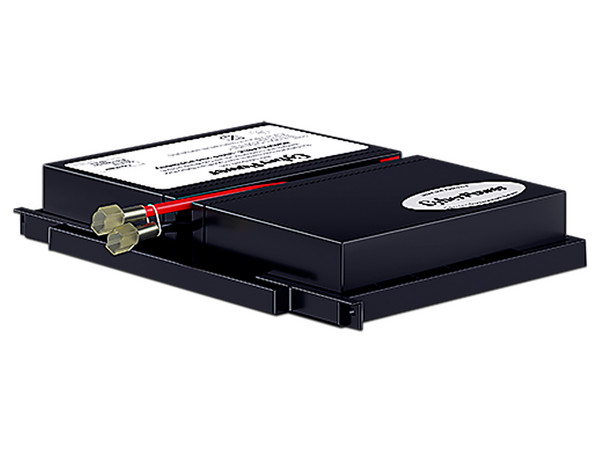 Kit de 2 Baterías de Reemplazo CyberPower RB0670X2, 6V/7Ah, Color Negro.