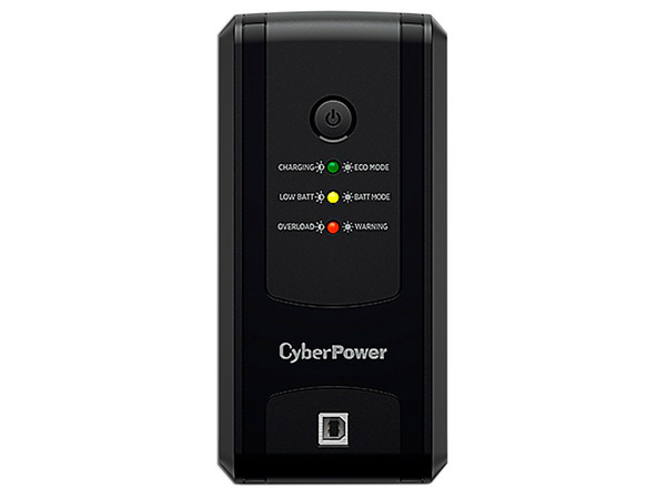 UPS CyberPower UT1000GU, 1000VA/500W, con 8 Contactos NEMA 5-15R, USB, RJ11/RJ45, Con Regulador de Voltaje.