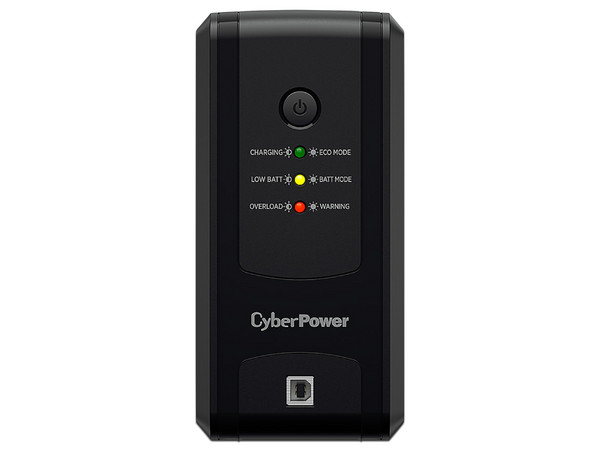 UPS CyberPower UT750GU de 750VA/375W, con 8 contactos NEMA 5-15R, 120V, 2 años de garantía (1 año en batería).
