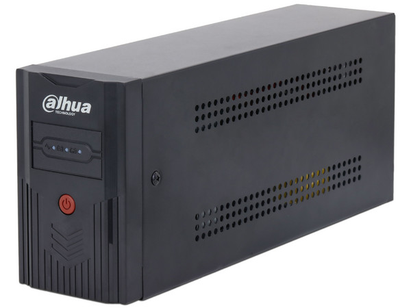 UPS Dahua DH-PFM350-360-A de 600VA/360W, Entrada y Salida de 110 VCA, Estabilizador de Voltaje AVR. Color Negro.