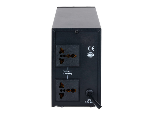 UPS NoBreak Dahua DH-PFM350-480-A de 800VA (480 Watts) con 2 contactos, Salida de 110 V, Estabilizador de Voltaje AVR