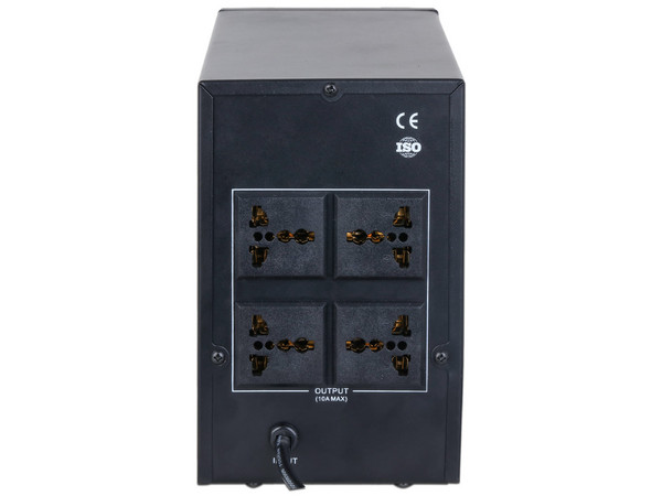 UPS Dahua PFM350-720-A, 1200VA/700W, con 4 Contactos, Color Negro.