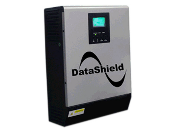 Inversor de carga solar DataShield IS-1000 de 1000VA/800W, 120V, de onda Sinusoidal pura.