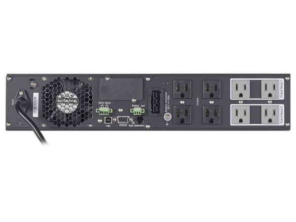 No Break EATON on line 9px 1000VA/900 Watts con 1 contacto NEMA 5-15P y 8 contactos NEMA 5-15P.