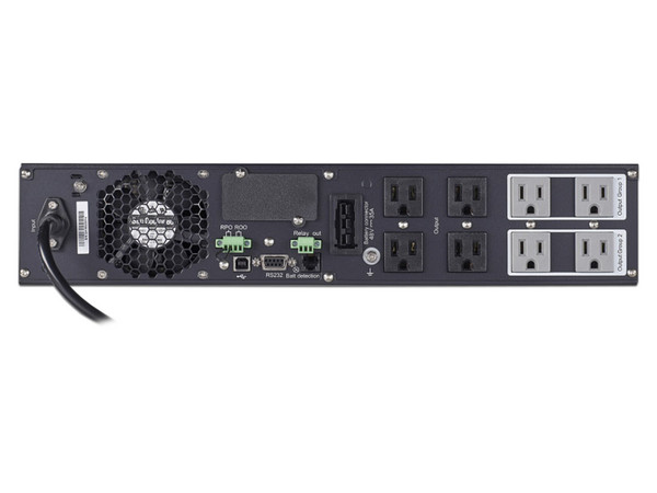 No-Break EATON 9PX1500RT de 1500VA/1350W con 8 Contactos. Color negro.