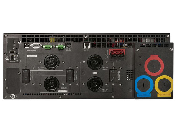 No-Break Eaton 9PX8KG2 de 8000 VA (6000 W), 4 Salidas L6-30R, Rack 4U. Color Negro.