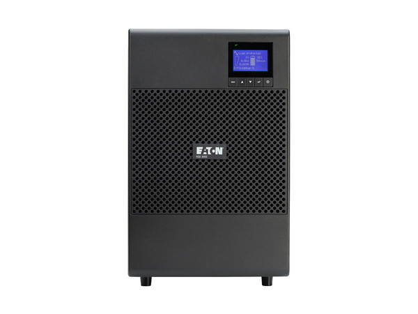No-Break UPS Eaton 9SX3000G de 3000VA (2700 W), 220V, Pantalla LCD, Conector NENMA L6-20P, 8 x C13, 1 X C19, Torre. Color Negro.