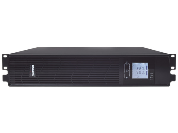 UPS Epcom EPU1000RTOL2U, 1000VA/900W, 4 Contactos (NEMA 5-15R), 2UR. Color Negro.