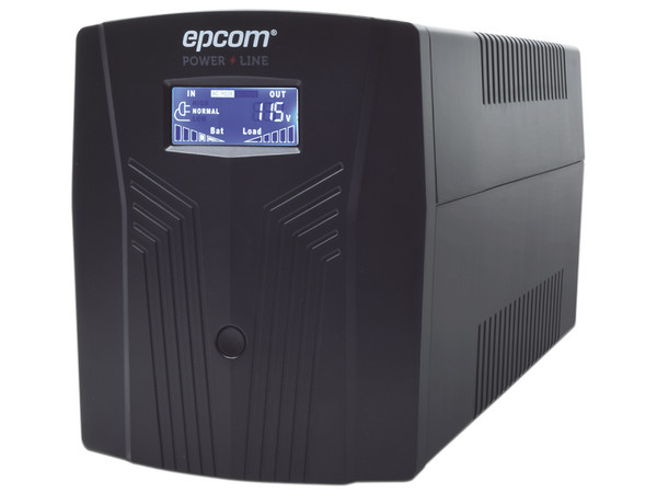 UPS No-Break Epcom de 1500VA/900W con 6 contactos NEMA 5-15R.