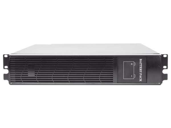 Módulo de Baterías Epcom EPU4PACKRT2U diseñado para aumentar el tiempo de respaldo del UPS EPU2000RTOL2U. Color Negro
